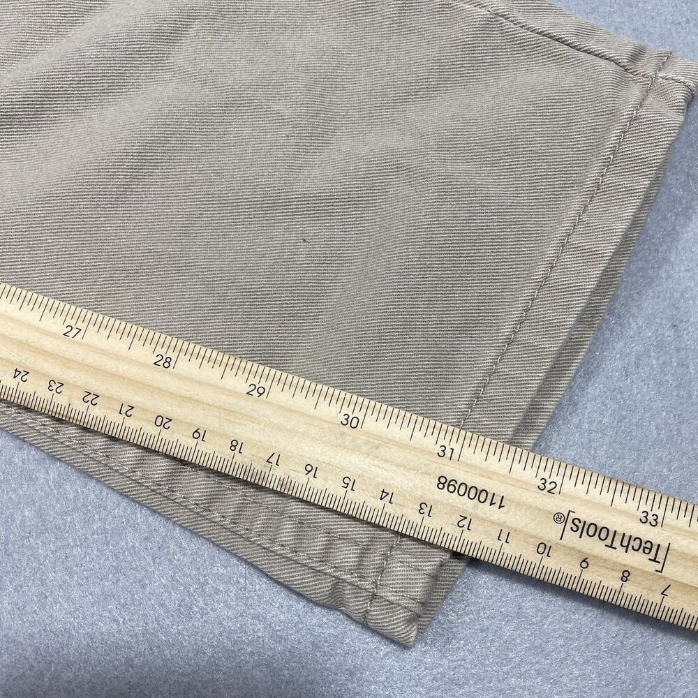Levis 513 Jeans Mens 30x32 Slim Fit Straight Beige Khaki Denim Pants 06890-110 - Picture 13 of 13